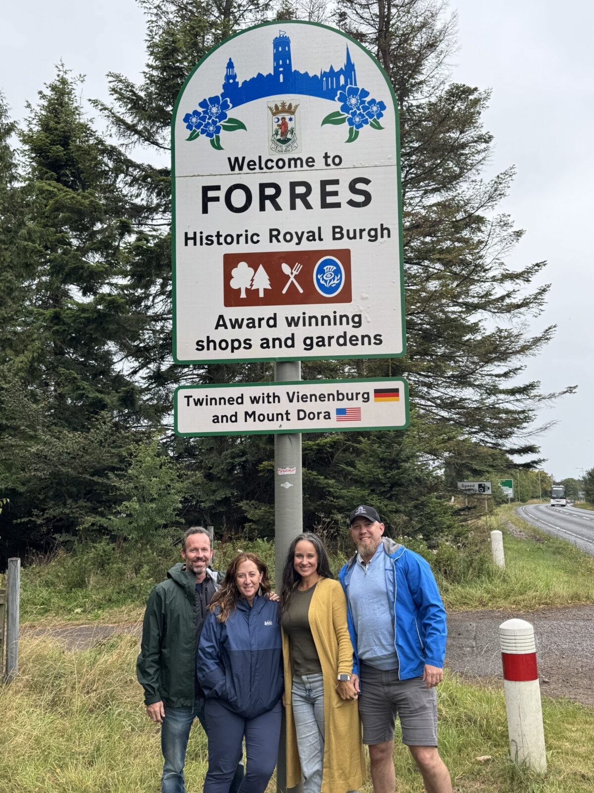 Ambassadorial Visit to Forres!